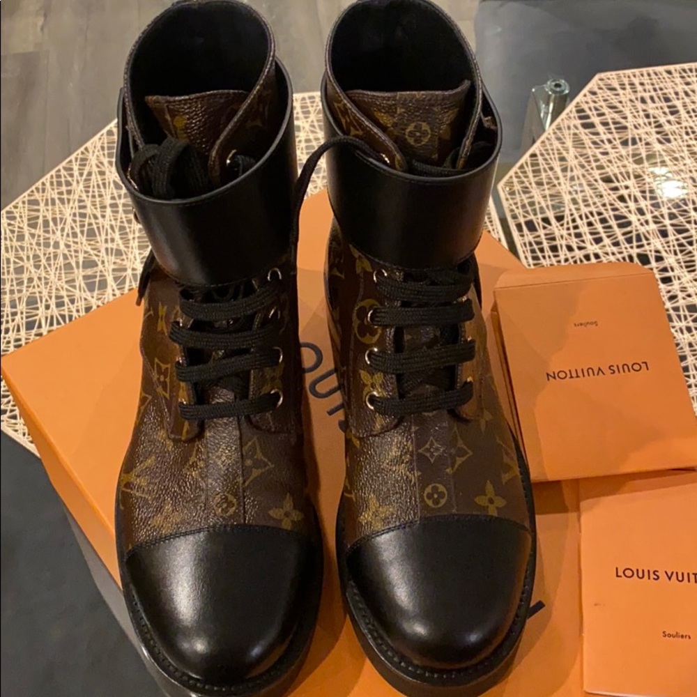 Brand new Louis Vuitton boots
